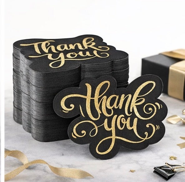 Thank You Cards Pre Written Message Ready to Use -100 Pack