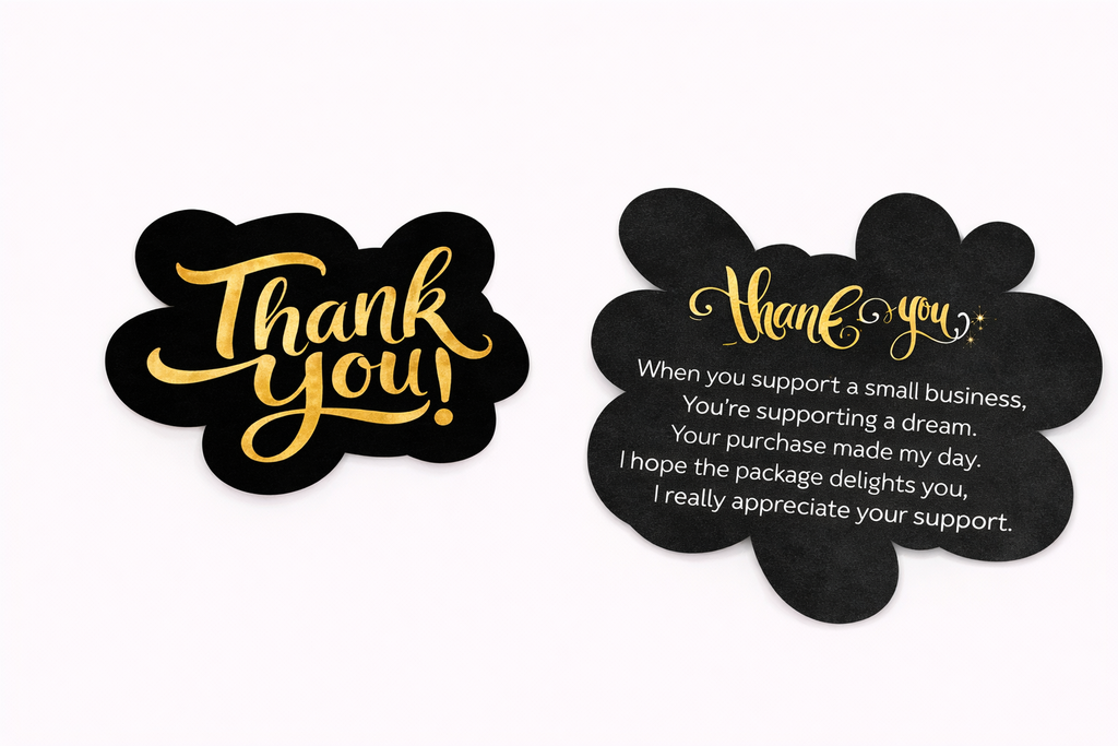 Thank You Cards Pre Written Message Ready to Use -100 Pack