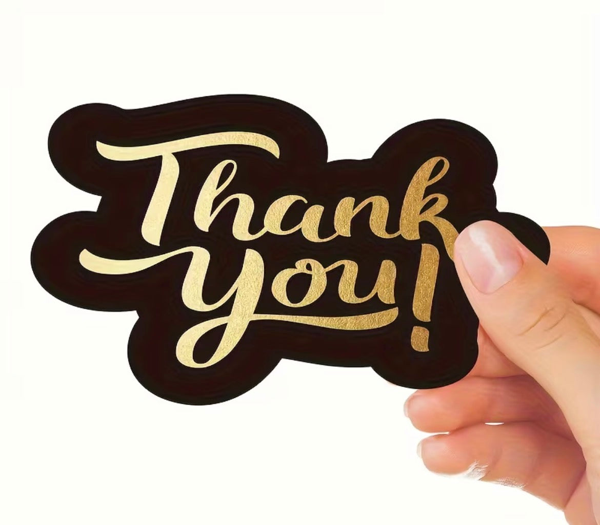 Thank You Cards Pre Written Message Ready to Use -100 Pack